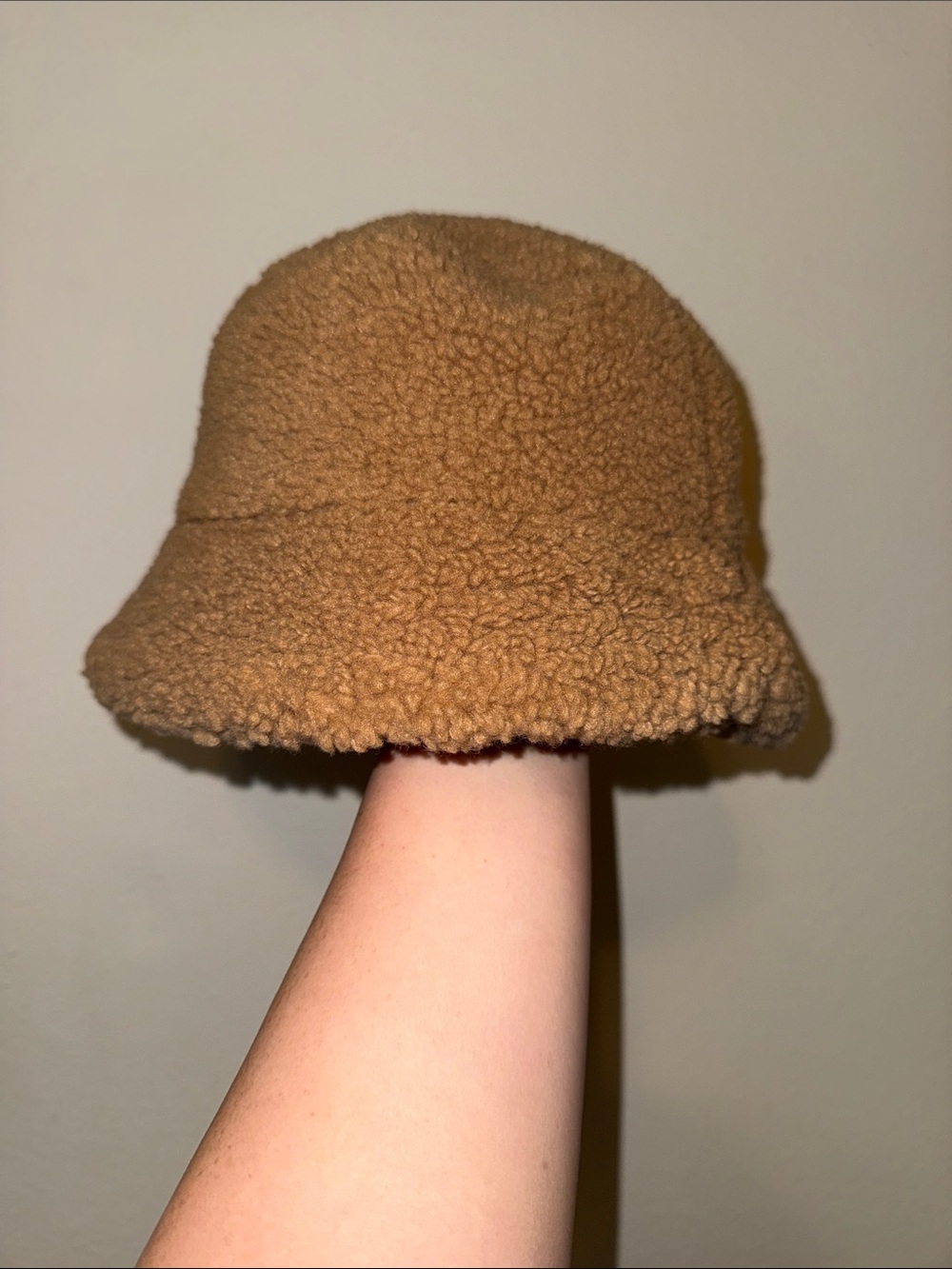 H&M Cozy Teddy Bucket Hat